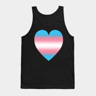 Trans Pride Heart Tank Top